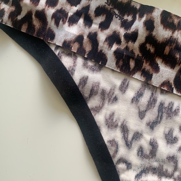 Victoria’s Secret seamless cheetah thong- M - Picture 4 of 4